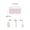 AsilTech Pembe Kablosuz Klavye Ve Mouse Seti