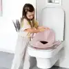 AsilTech Pembe Kulplu Çocuk Klozet Adaptörü