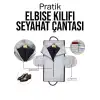 AsilTech Pratik Elbise Kılıfı Seyahat Çantası