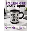 AsilTech Pratik ve Dayanıklı Termos Kupa | Tek Tuşla Otomatik Karıştırma