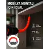AsilTech Profesyonel Esnek Tornavida Bits Uç Seti 12 Parça Manyetik Bit Adaptörlü