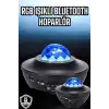 AsilTech Projektör Yıldız Gece Lambası Disko Topu Bluetooth Bağlantılı Taşınabilir Şarjlı