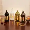 AsilTech Ramazan Temalı Büyük Altıgen Kapalı Kubbe LED Lamba