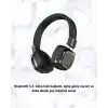 AsilTech Renkli Işık Efektli Bluetooth 5.3 Müzik Kulaklığı