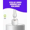 AsilTech Retro Gaz Lambası Görünümlü Ledli Buhar Püskürtücü Aroma Difüzör