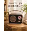 AsilTech Retro Tarz Kablosuz Radyo – Bluetooth, USB ve TF Kart Girişli
