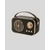 AsilTech Retro Tarz Kablosuz Radyo – Bluetooth, USB ve TF Kart Girişli