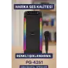 AsilTech RGB Işıklı Çift Hoparlörlü Taşınabilir Bluetooth Speaker ve Mikrofon
