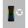 AsilTech RGB Işıklı Çift Hoparlörlü Taşınabilir Bluetooth Speaker ve Mikrofon Yeni Nesil