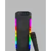 AsilTech RGB Işıklı Çift Hoparlörlü Taşınabilir Bluetooth Speaker ve Mikrofon Yeni Nesil