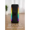 AsilTech RGB Işıklı Çift Hoparlörlü Taşınabilir Bluetooth Speaker ve Mikrofon Yeni Nesil