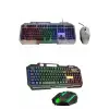 AsilTech RGB Işıklı Gaming Oyuncu Klavye Q Klavye Mouse Hediyeli