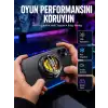 AsilTech RGB Işıklı Sessiz Fanlı Telefon Soğutucu