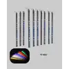 AsilTech RGB LED Dış Ve İç Mekan Süsleme Işığı 10 Çubuklu Şerit