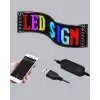 AsilTech RGB LED Panel – USB Güç Girişli, GIF ve Yazı Gösterimli Akıllı Ekran