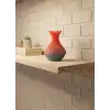 AsilTech Romantik Kalp Figürlü Süslük Vazo Modern Tasarım 15 cm