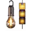 AsilTech Şarjlı Dekoratif Kamp Lambası Askılı Ampul Led Işık Type-C Girişli