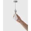 AsilTech Şarjlı LED Ampul 30 Watt Soğuk Beyaz
