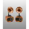 AsilTech Şarjlı Mini Retro Radyo Bluetooth Hoparlör Çoklu Bağlantı Seçenekli Yeni Nesil
