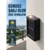 AsilTech Şeffaf Abajurlu Duvar Tipi Solar IşıkYeni Nesil