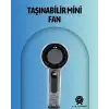 AsilTech Şeffaf Kasa El Fanı | 5V 2A | 100 Kademeli Hava Akışı | Type-C Girişli