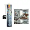 AsilTech Şeffaf Silikon - 300 ml - Ayna Cam Yapıştırıcı