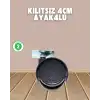 AsilTech Sehpa ve Ekipmanlar İçin Kilitsiz 4 cm Ayak 4’lü