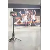 AsilTech Selfie Çubuğu Tripod Kumandalı Telefon Tutucu Siyah