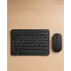 AsilTech Sessiz Tuşlu Kablosuz Klavye Mouse Seti Çoklu Cihaz Uyumlu