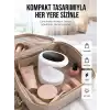 AsilTech Seyehat Tipi Mini Oje Kurutucu Ultraviole Mor Işık Protez Tırnak Kurutucu
