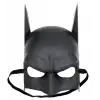 AsilTech Siyah Çocuk Batman Maskesi Lastikli