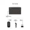 AsilTech Siyah Kablosuz Klavye Ve Mouse Seti