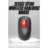 AsilTech Siyah Kablosuz Mouse Wireless Mouse Minimal Tasarım