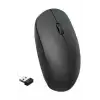 AsilTech Siyah Kablosuz Mouse Wireless Mouse Minimal Tasarım