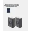 AsilTech Solar Dış Mekan Aplik Su Geçirmez Dayanıklı LED Aydınlatmalı