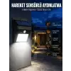 AsilTech Solar Güneş Enerji Panelli Sensörlü Lamba Enerji Tasarruflu