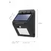 AsilTech Solar Güneş Enerji Panelli Sensörlü Lamba Enerji Tasarruflu