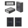 AsilTech Solar Güneş Enerjili Çift Taraflı Duvar Lambası Çift Taraflı Duvar Lamba Güneş Enerjili Yeni Nesil