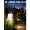AsilTech Solar Lamba Giriş, Bahçe Yol Avlu Hareket Sensörlü Led Parlak Gece Su Geçirmez