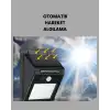 AsilTech Su Geçirmez IP65 20 LED Solar Sensörlü Bahçe ve Veranda Aydınlatma Yeni Nesil