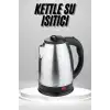 AsilTech Su Isıtıcı 220 - 240 V Paslanmaz Çelik Kettle Uzun Ömürlü 2000 Watt