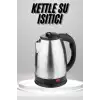 AsilTech Su Isıtıcı 220 - 240 V Paslanmaz Çelik Kettle Uzun Ömürlü 2000 Watt