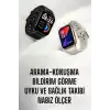 AsilTech Suya Dayanıklı Bluetooth Akıllı Saat GPS, Adımsayar, Nabız & Sağlık Takibi