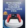 AsilTech Tak Çalıştır Mini Retro GamePad | 520 Klasik Oyun