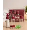 AsilTech Taşınabilir 5 Parça Seyahat Şişe Seti Sızdırmaz Kozmetik Dolum Kabı