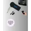AsilTech Taşınabilir Bluetooth AUX Araç Müzik ve Konuşma Kiti