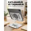 AsilTech Taşınabilir Katlanır Tablet Braketi Masaüstü Stand Yeni Nesil