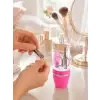AsilTech Taşınabilir Manikür Seti Pembe Tırnak Bakım ve Kişisel Bakım Kiti