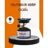 AsilTech Taşınabilir Metal Gövdeli Kamp Ocağı Seti