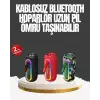 AsilTech Taşınabilir Şarjlı Bluetooth Hoparlör Güçlü Bas